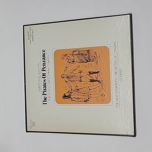The Pirates Of Penzance 2 Record Album from Gilbert & Sullivan Opera
